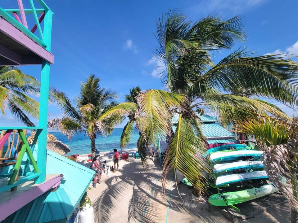 Complimentary water activities for guests to enjoy.