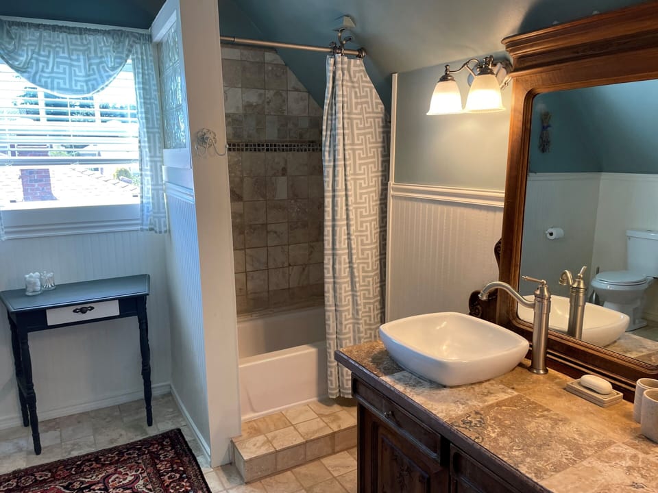 Shower/small bathtub 