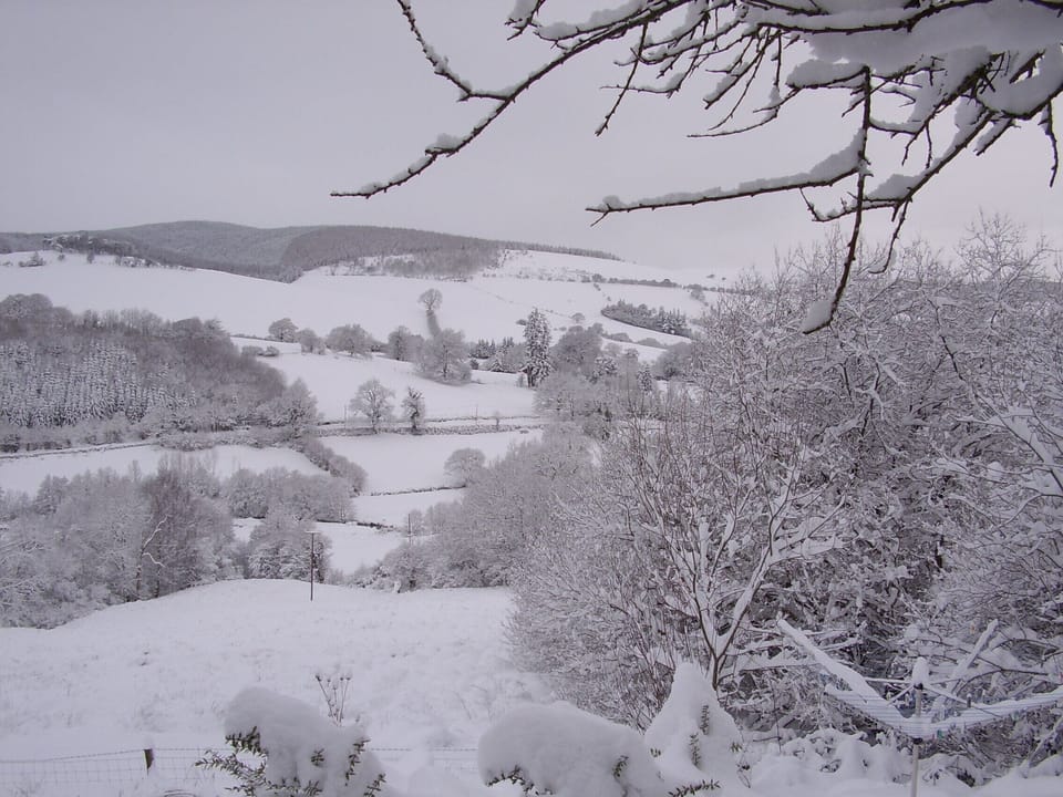Breathtaking winter landscape