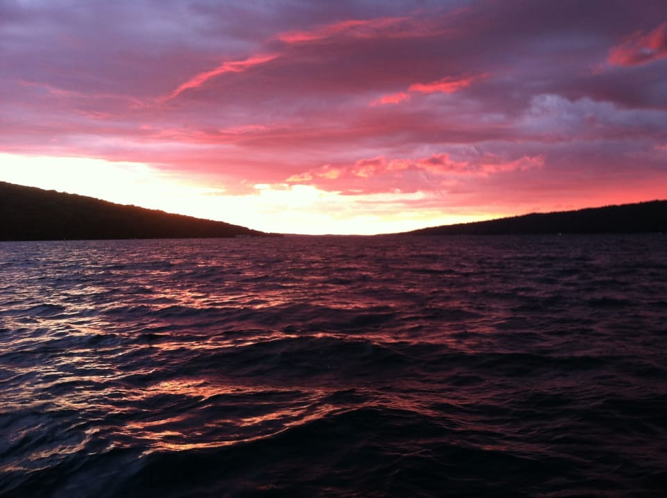 Another sunset on the lake