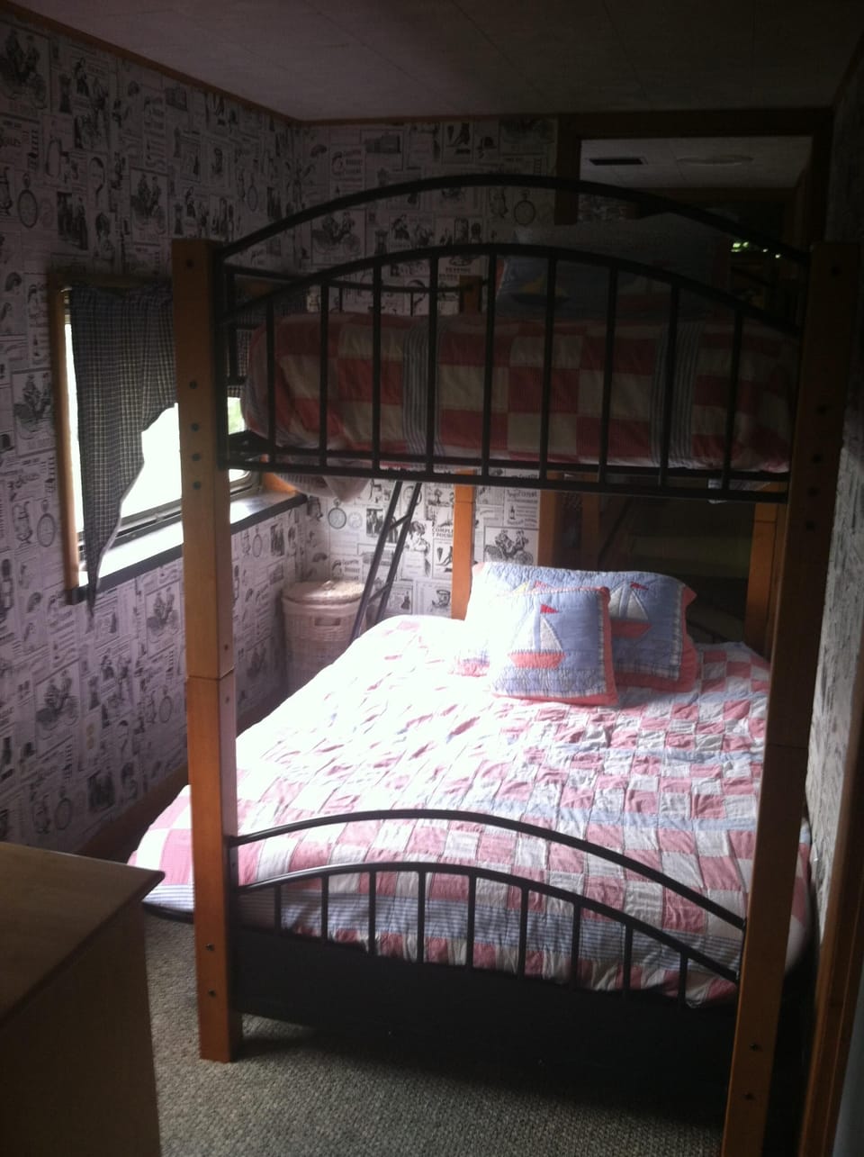 Bedroom 1 with bunk beds