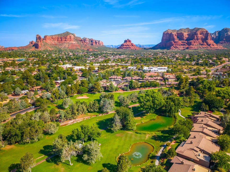 Canyon Mesa Country Club where you’ll be staying 
