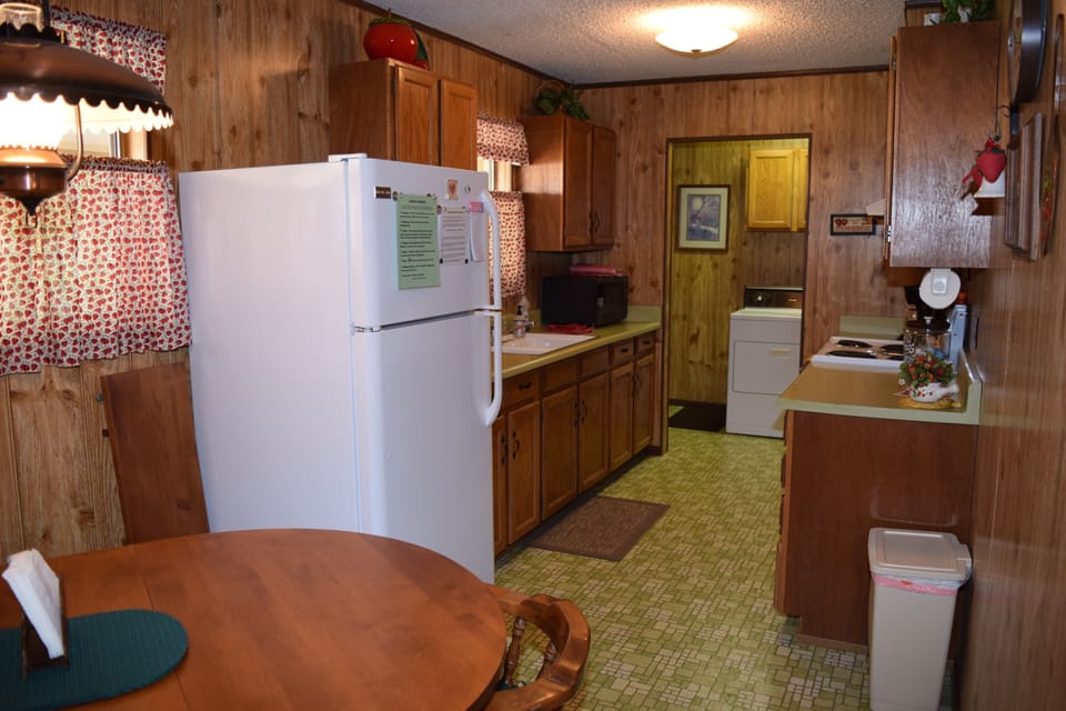 Spacious kitchen with everything you need to prepare a home cooked meal.  