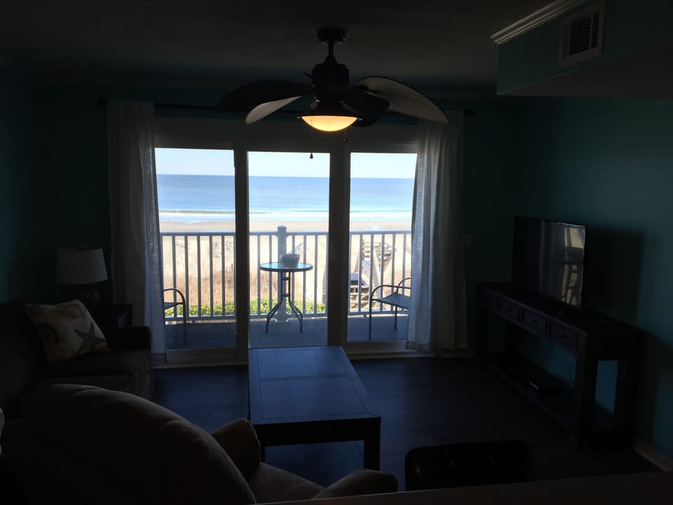 Oceanfront View from Living Room