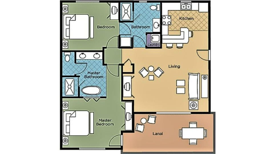 Every unit is two bedroom!