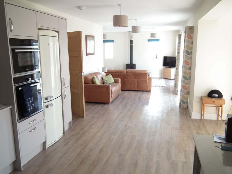 Spacious living area.