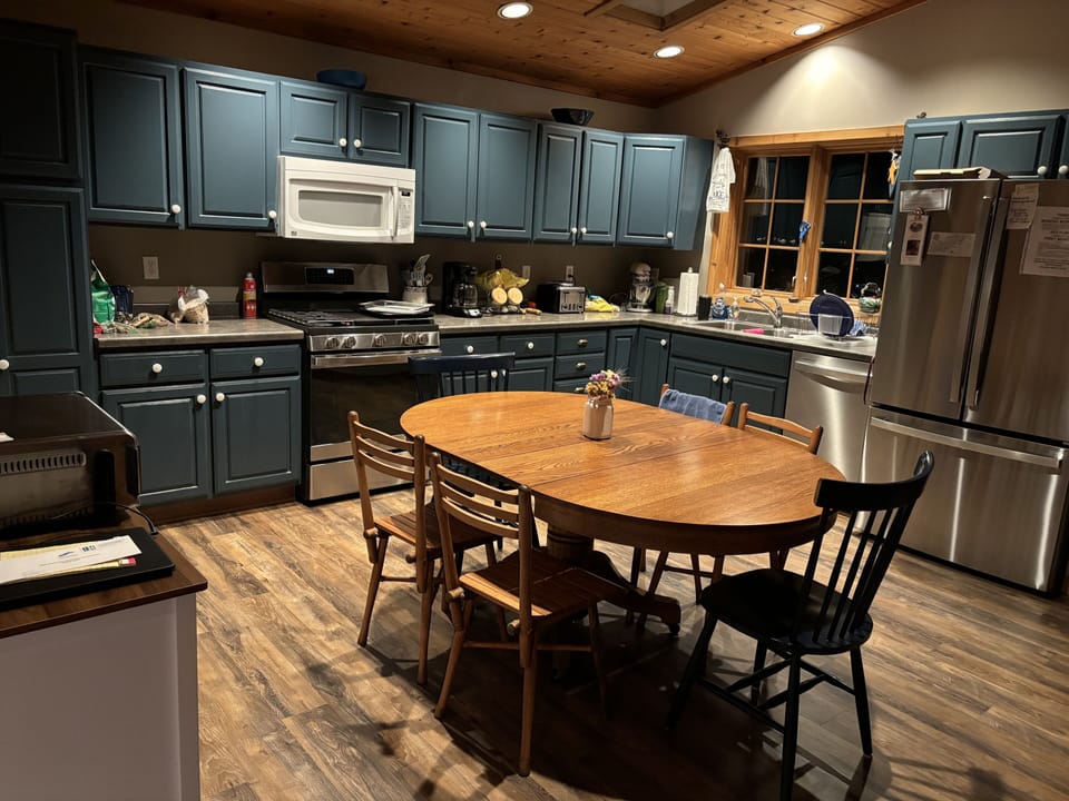 We updated our major kitchen appliances and added an air-fryer in 2023.