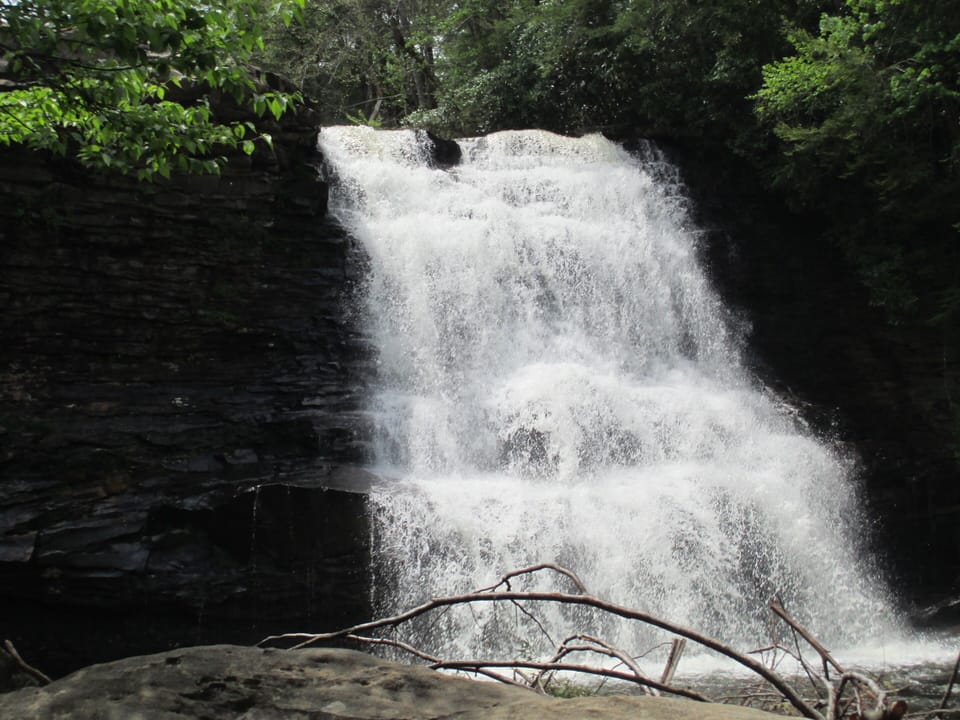 Swallowtail Falls, our favorite 5 minute hike - only 15 mins away!