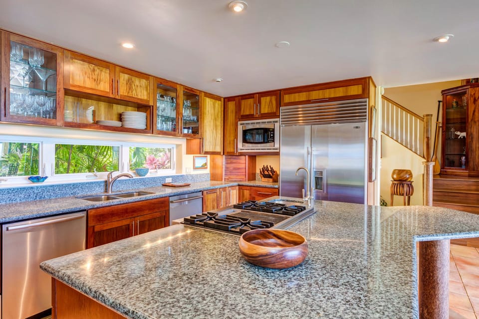 Main house gourmet kitchen