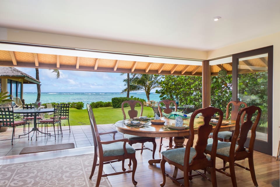 Main house dining area