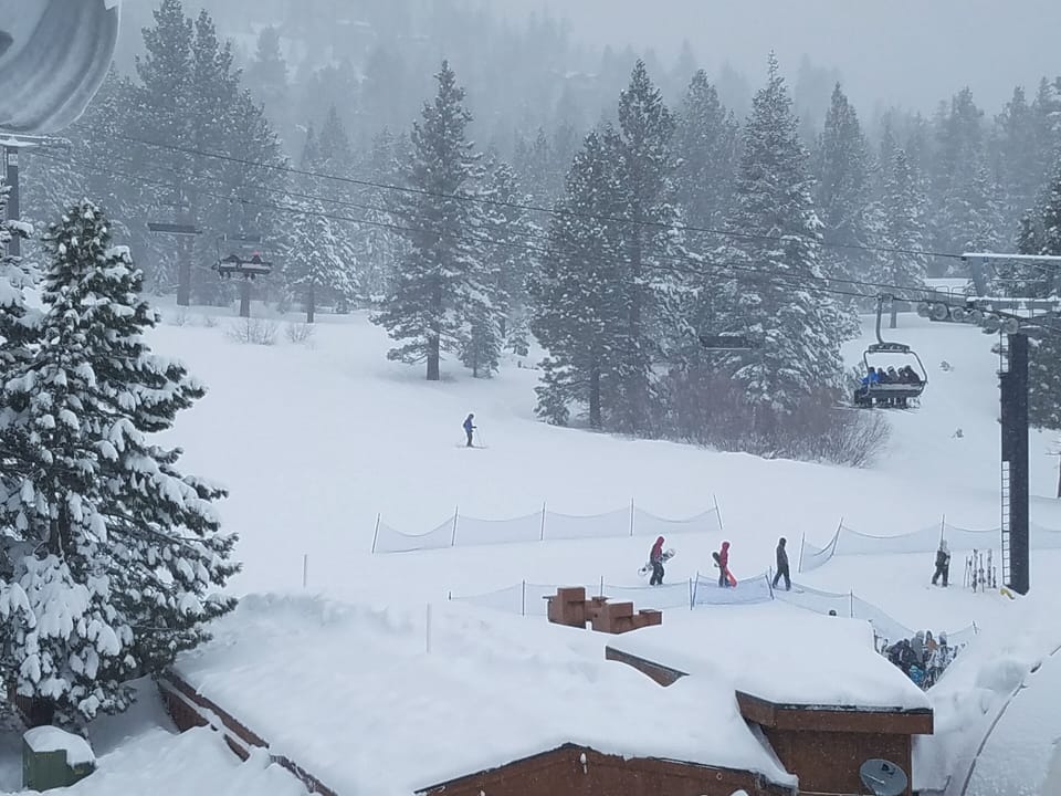 View to Slopes from Balcony