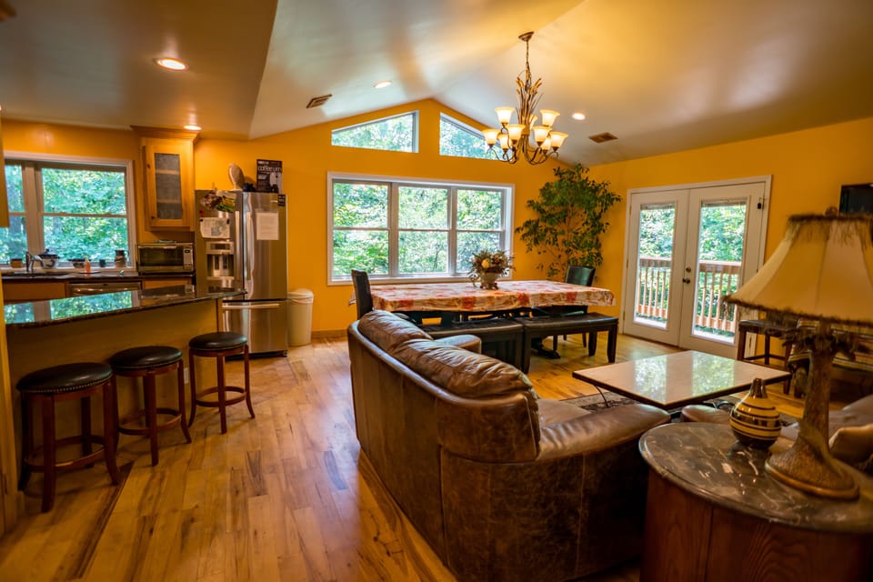 This large room is a wonderful gathering place