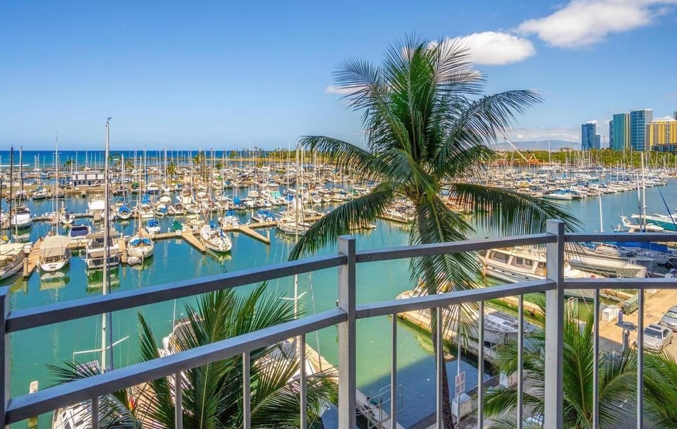 View from deck