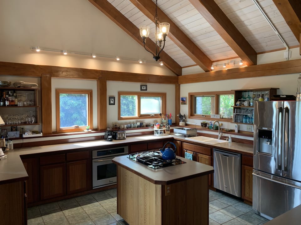 Large and exceptionally well-equipped kitchen will be the heart of your stay.
