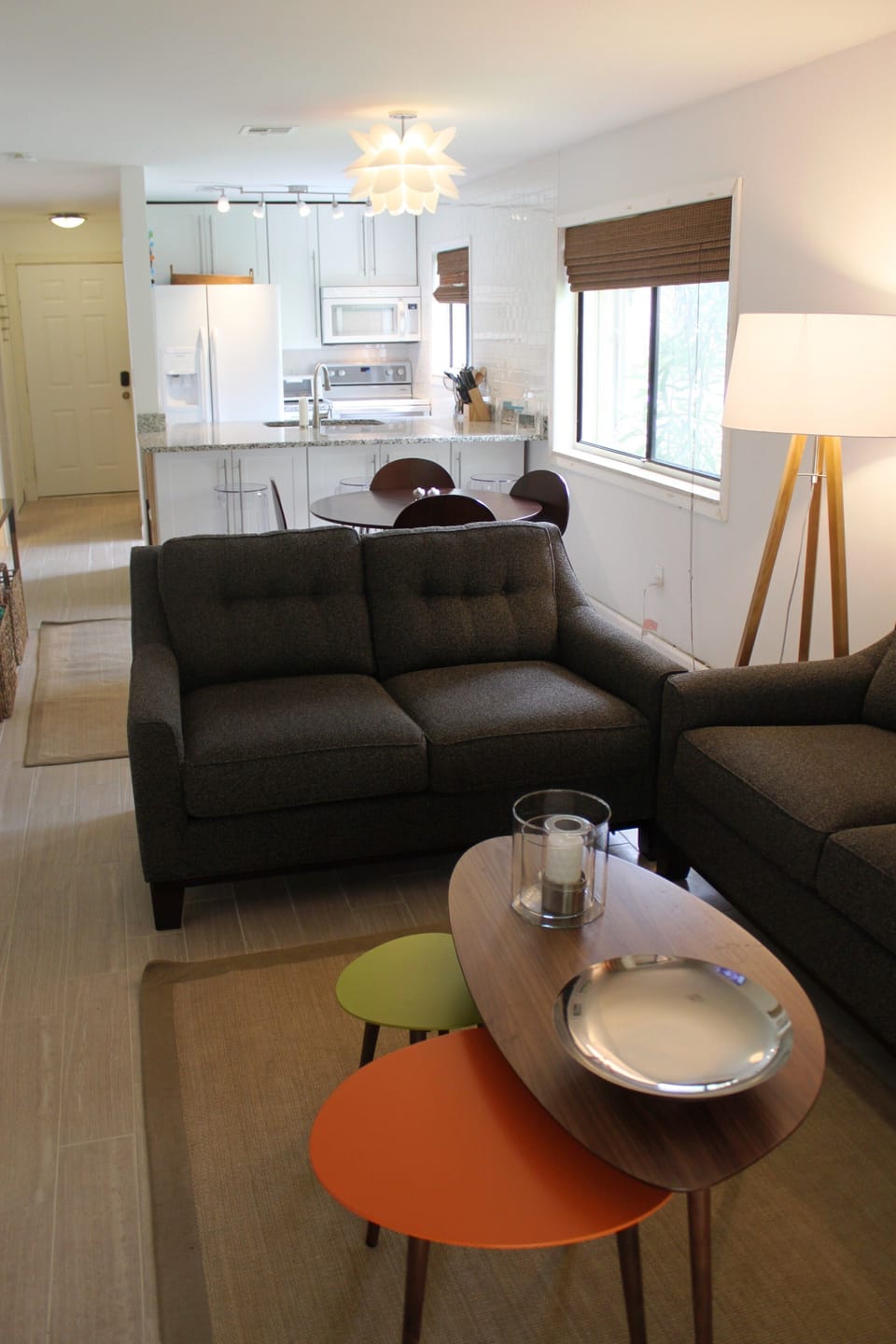 Open concept living area
