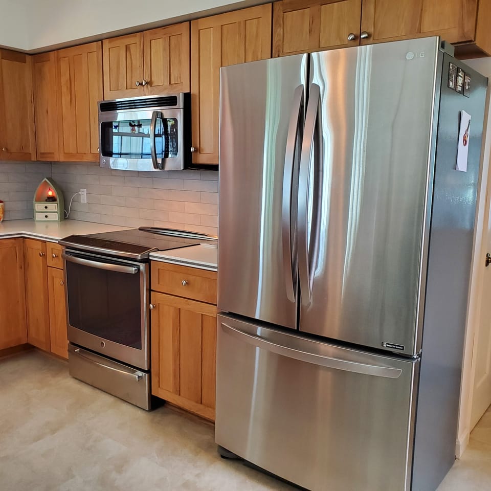 The kitchen 