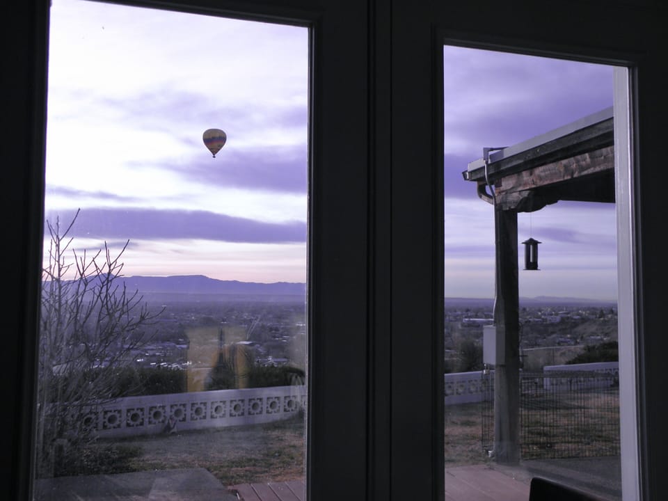 View from your bed