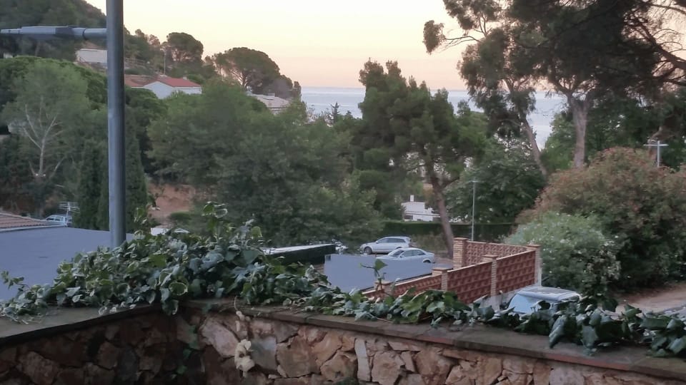Nice terrace with a beautiful sea view 