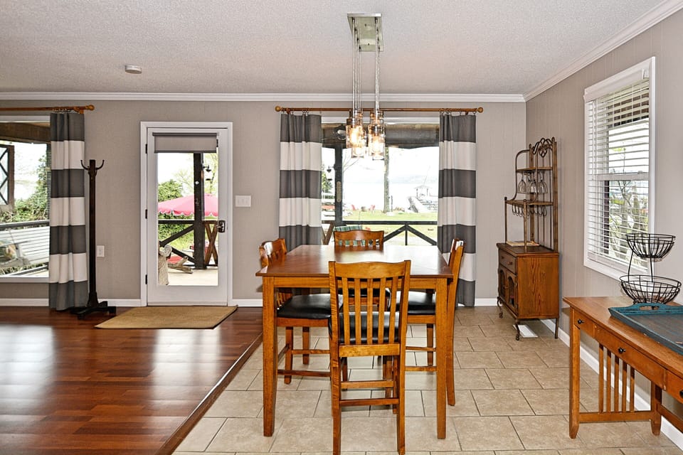 Dining area with beautiful views