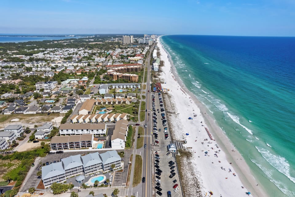 Summer Breeze - Looking East to Sandestin.