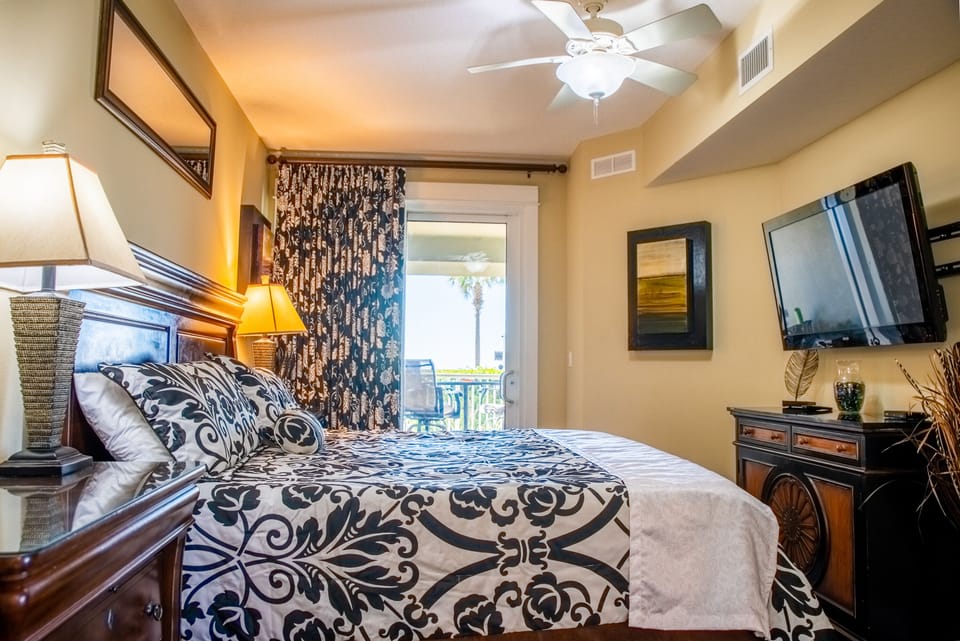 Master bedroom. Opens to patio!