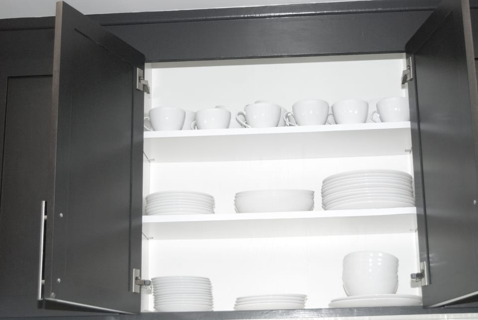 All the crockery you will need