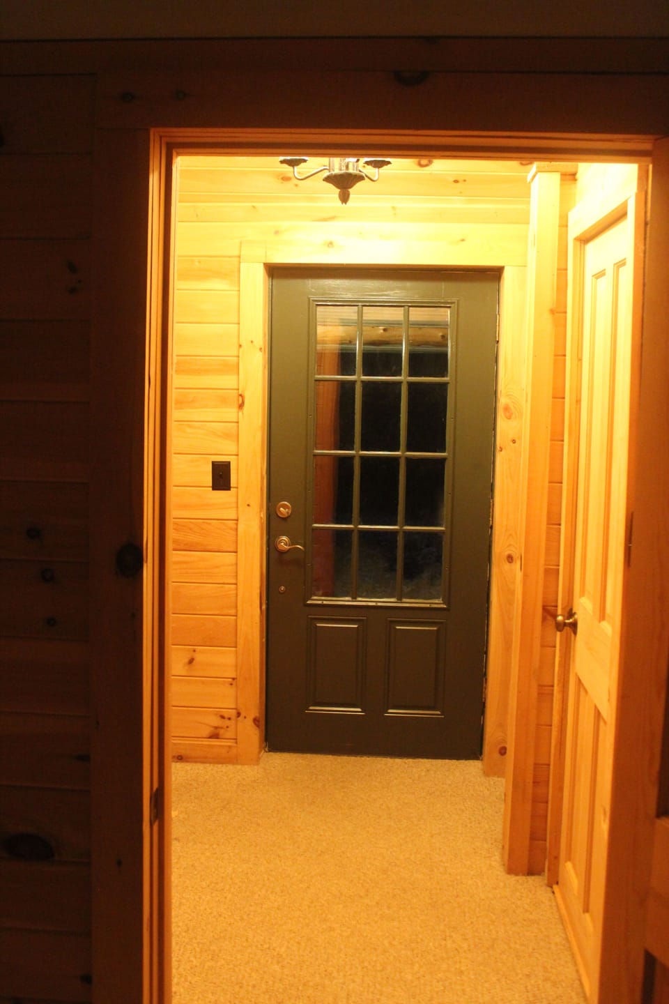 Front entryway from inside