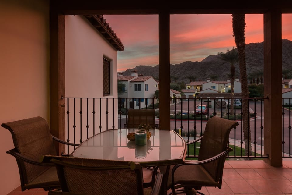 Private Patio with views 