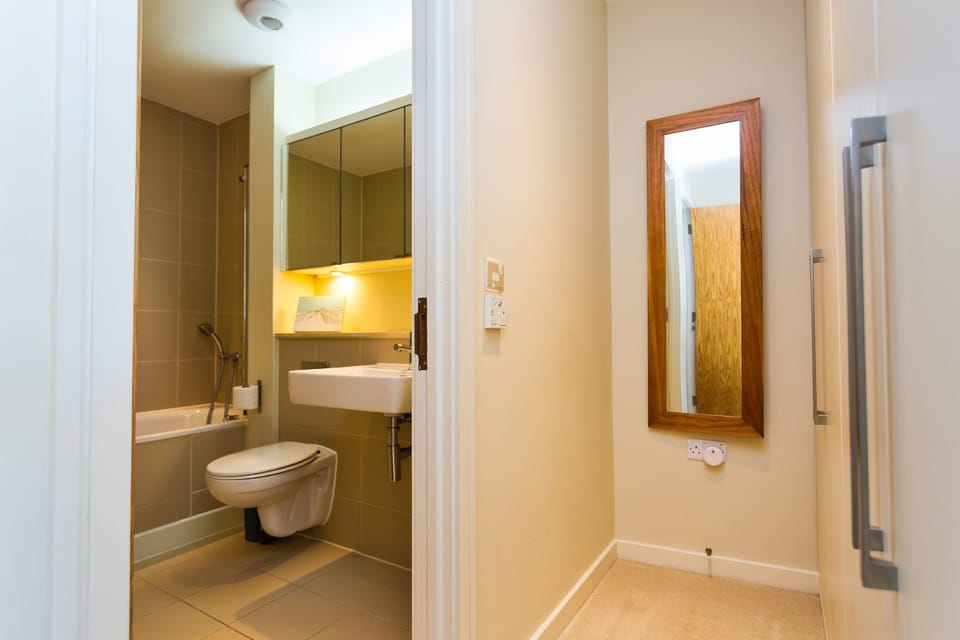 Dressing area leads to ensuite in the master bedroom
