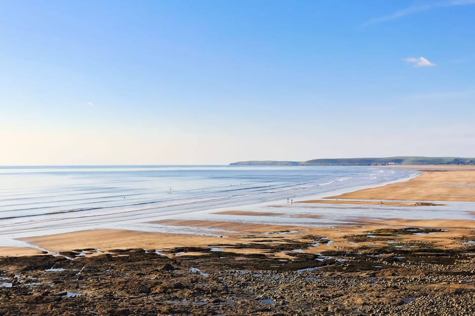 The beach is perfect for walking, rock pooling, surfing and lots more