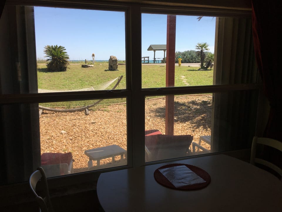 Ocean view from kitchen