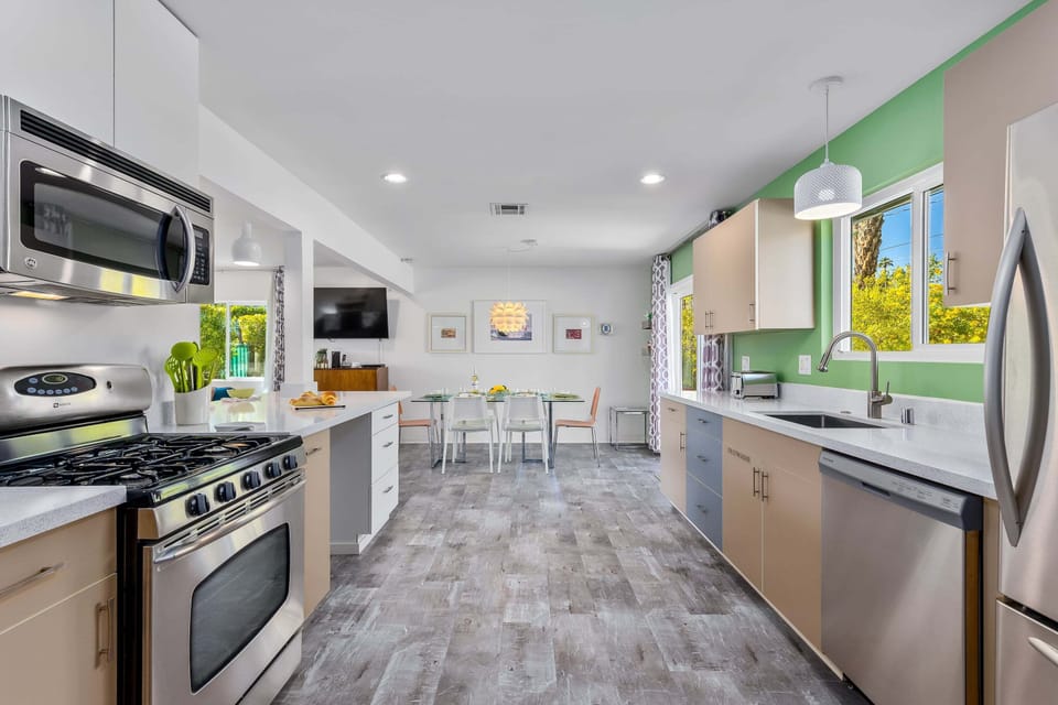 Spacious kitchen