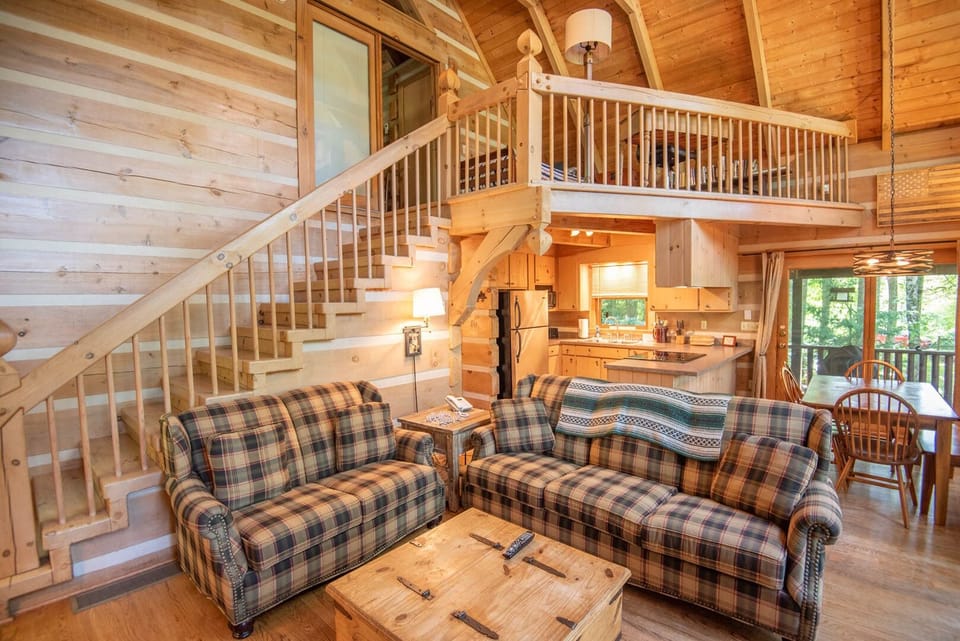 What's a cabin without a loft...