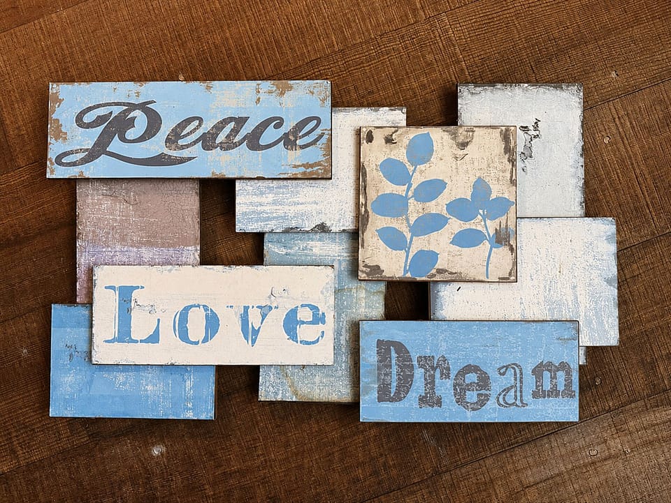 Enjoy a little peace, experience love and live your dreams in th