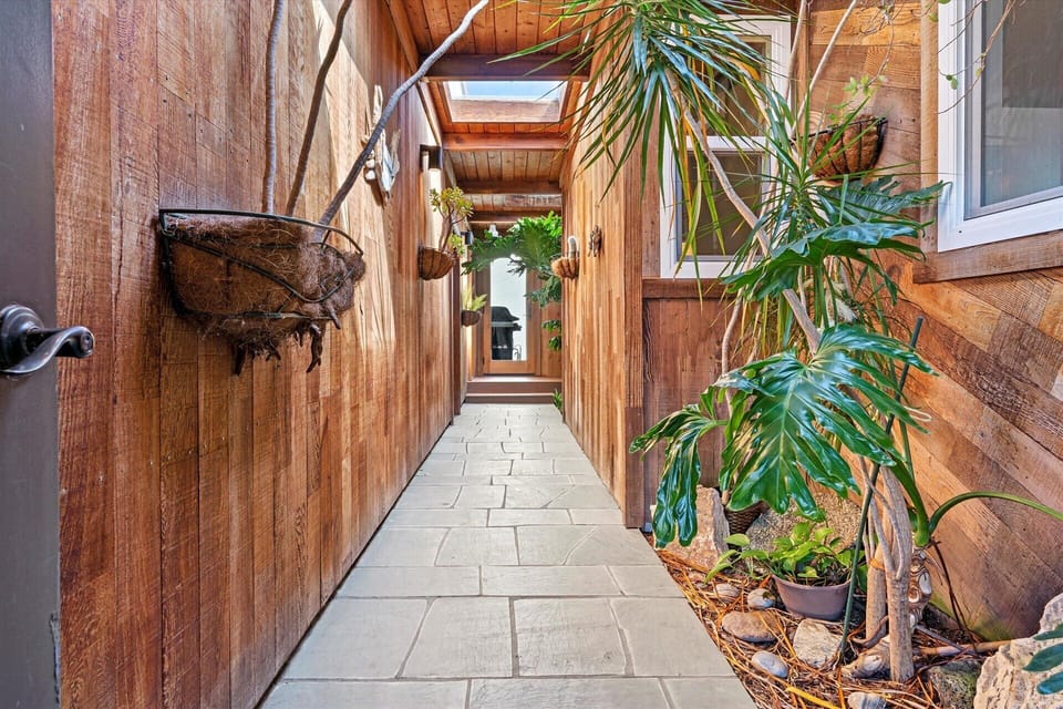 This beautiful atrium greets you as you walk - thru the door.