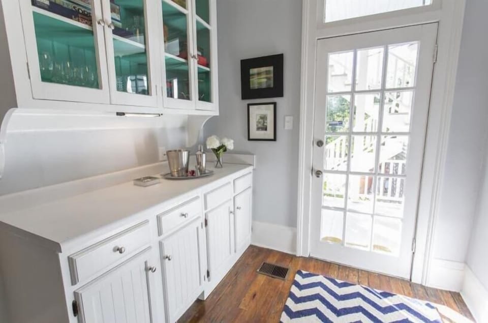 Extra pantry space.