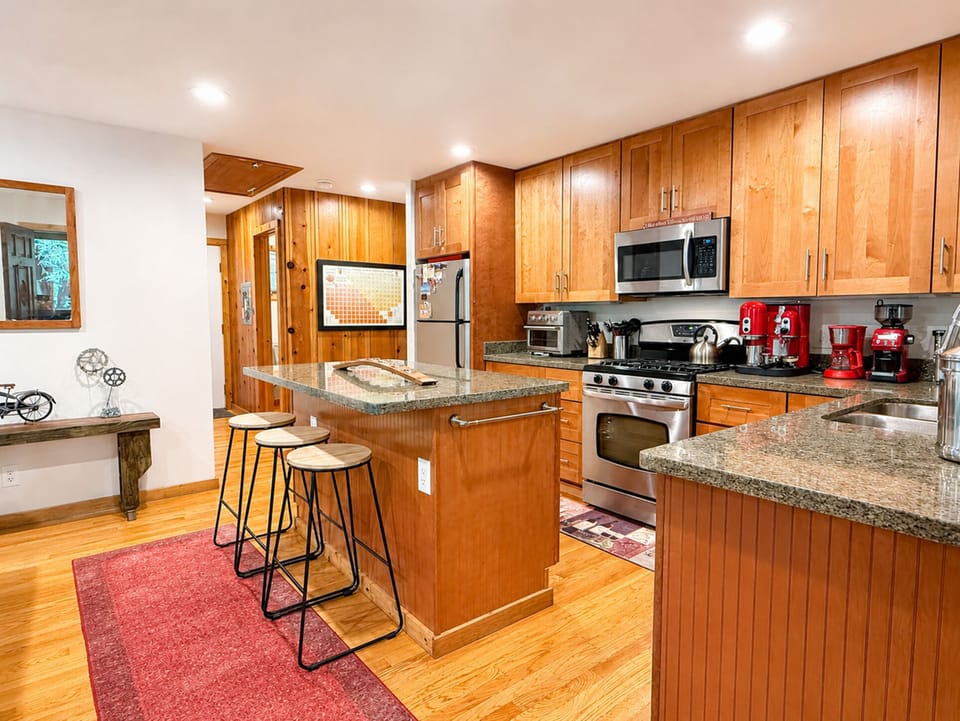 This kitchen was made for entertaining