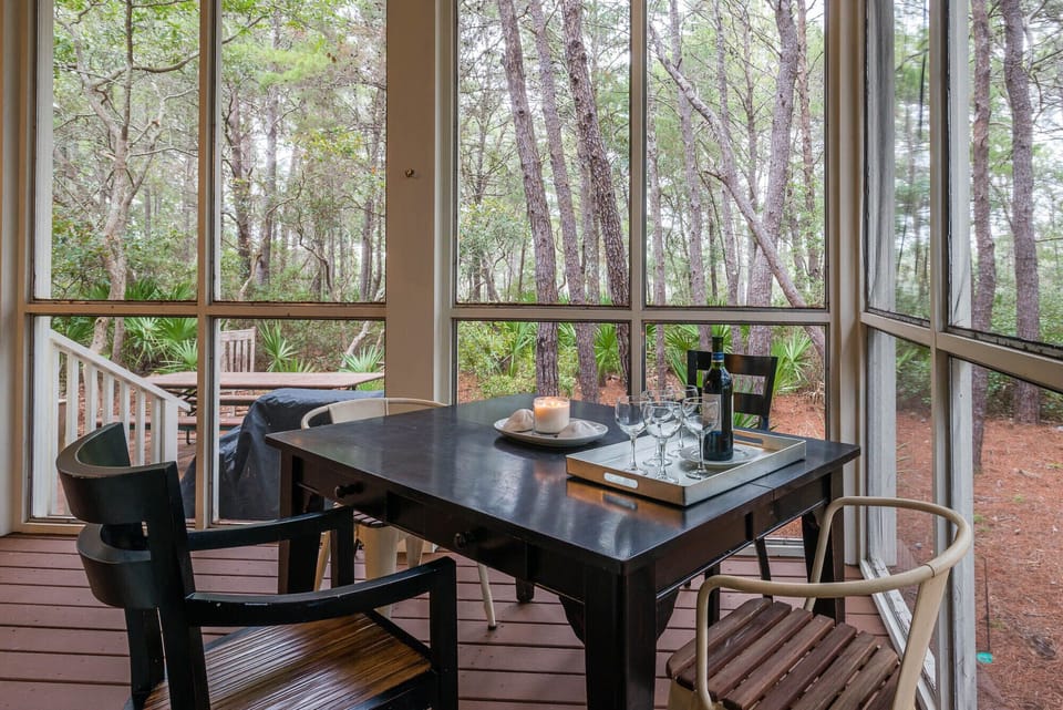 Screened in Back Porch