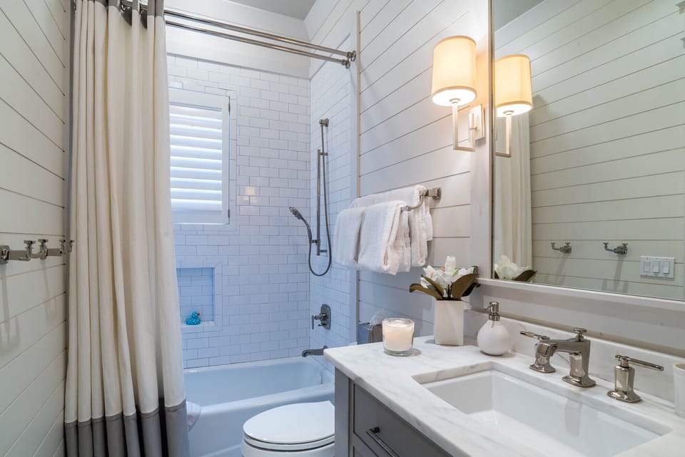 First Floor: Shared Bathroom