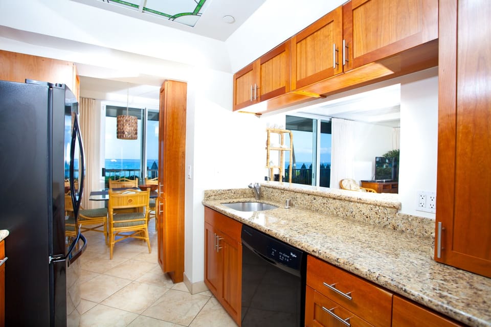 Entertaining with an ocean view
