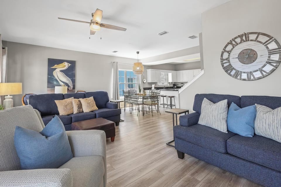 Living Area - The open concept design of this space ensures plenty of quality time can be spent together.
