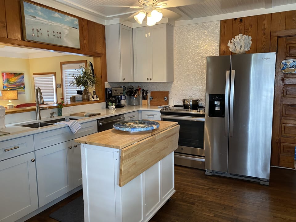 New kitchen remodel and new appliances.