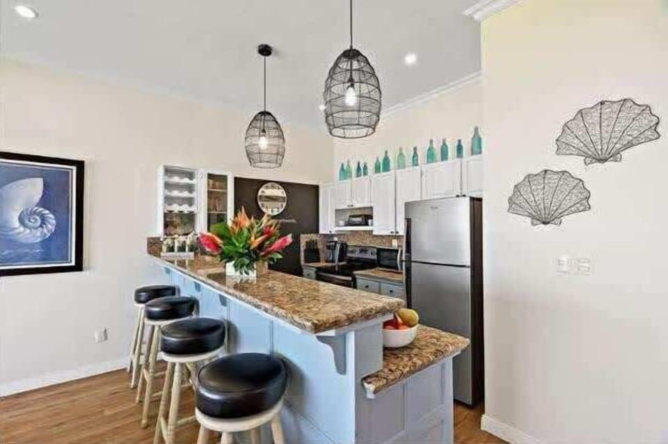 Gather around the kitchen island and make memories together.