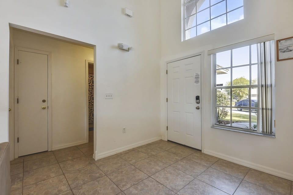 Frond door hallway