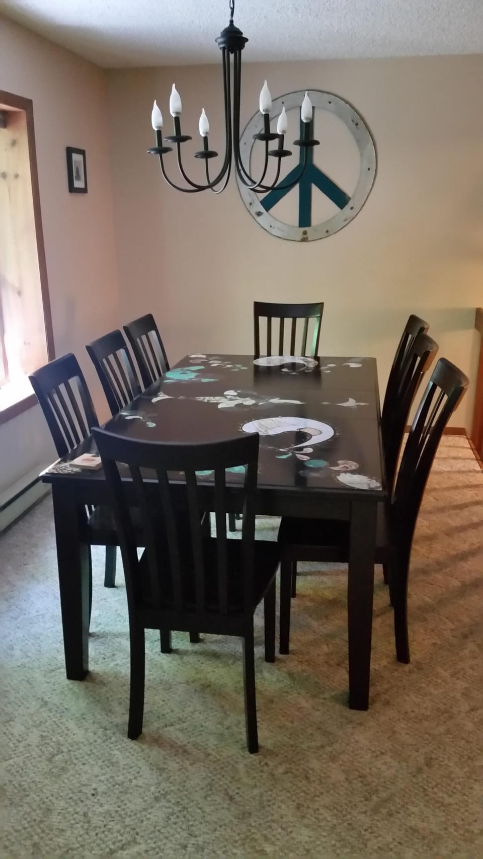 Diving table seats 8