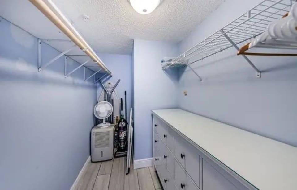 Master bedroom closet