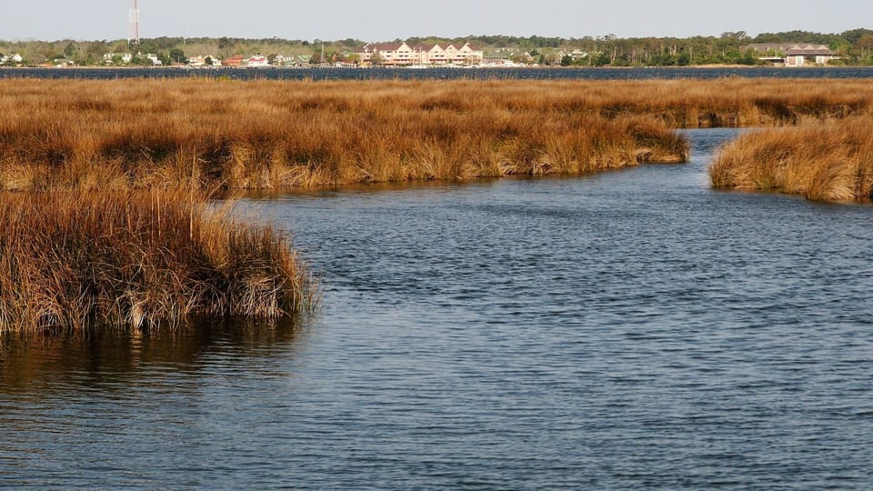 waterway of Roanoke Island