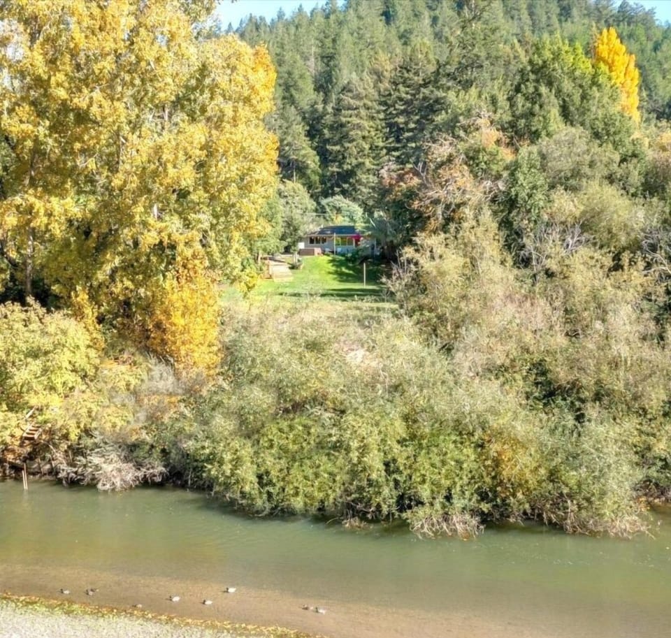 During the summer there is a private small beach (seasonal)