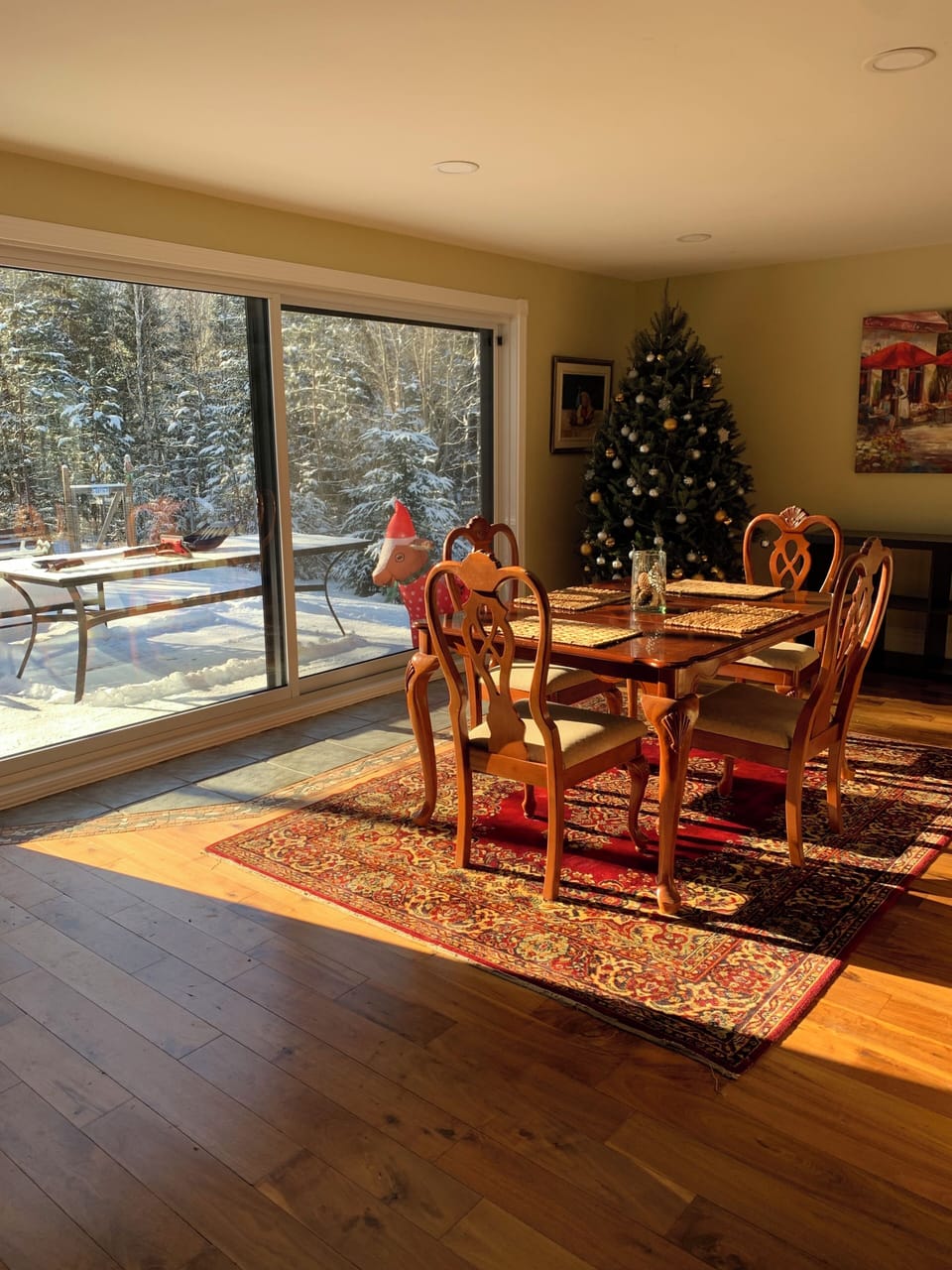 New 12 ft. Lift n Slide panoramic door ! December 2024. Spectacular view !
