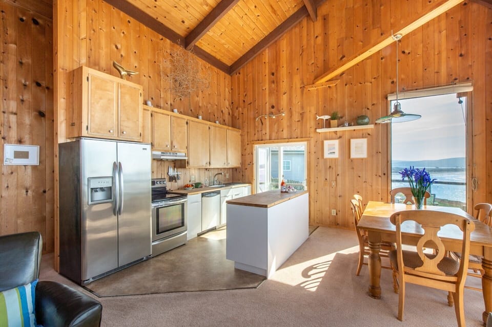 Open concept that allows for seamless interaction